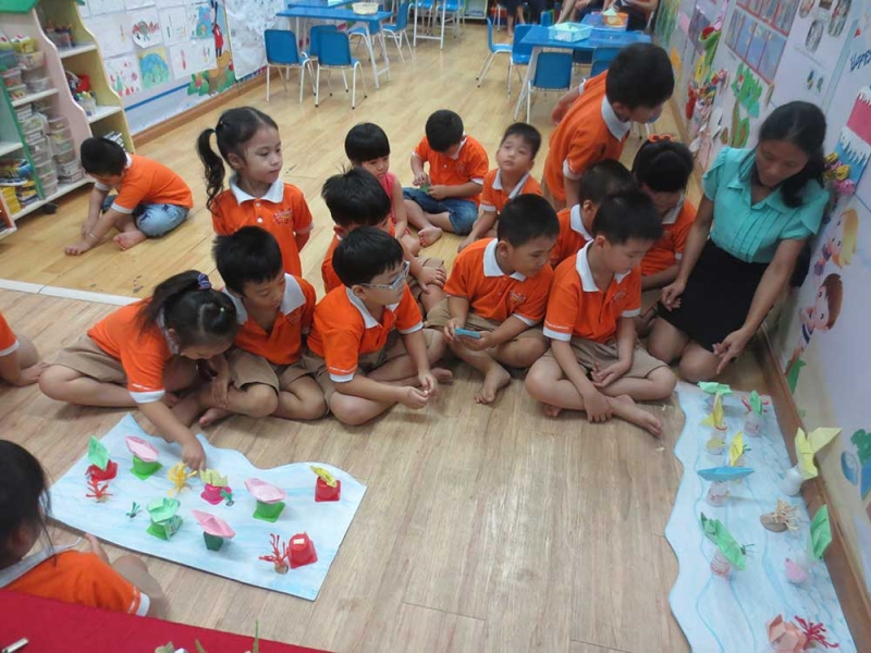doi moi to chuc tao hinh trong truong mam non nam hoc 2015 2016