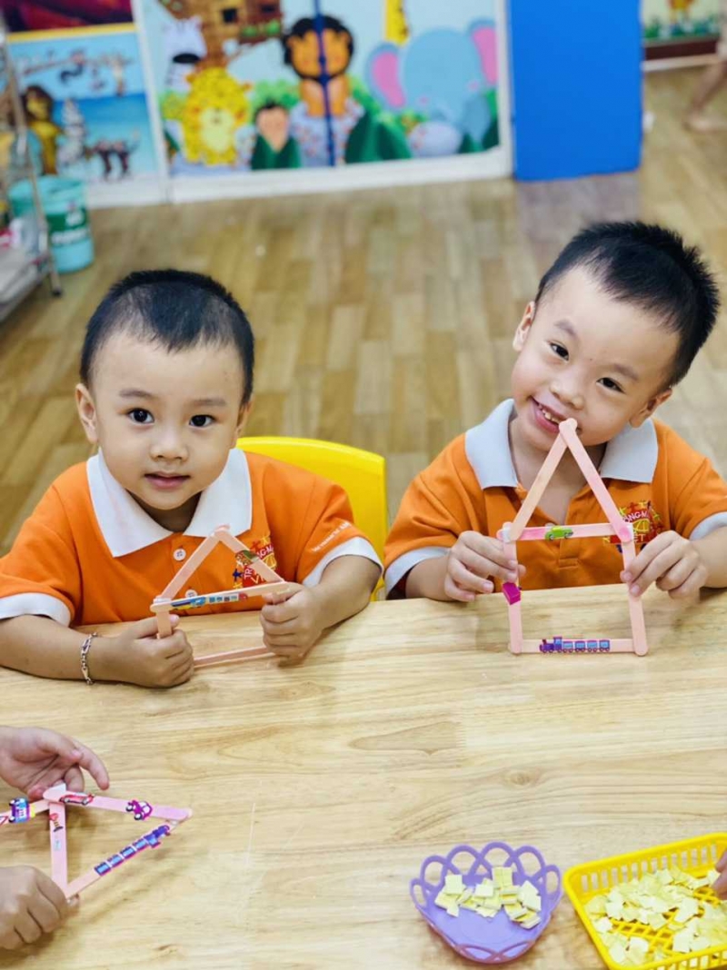 tao hinh ngoi nha bang que kem   mam 3