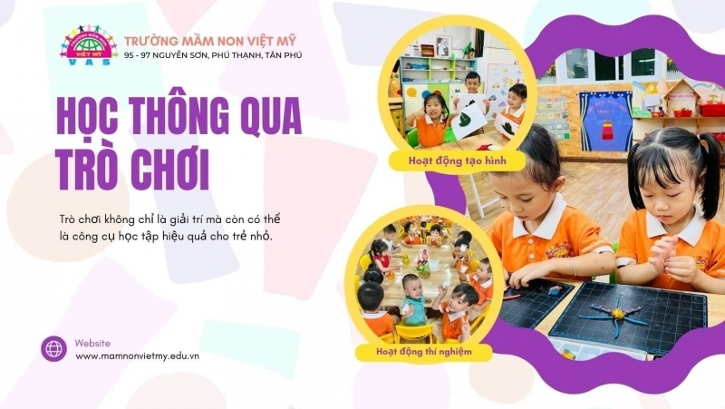 Tại sao trẻ nhỏ cần học thông qua trò chơi?